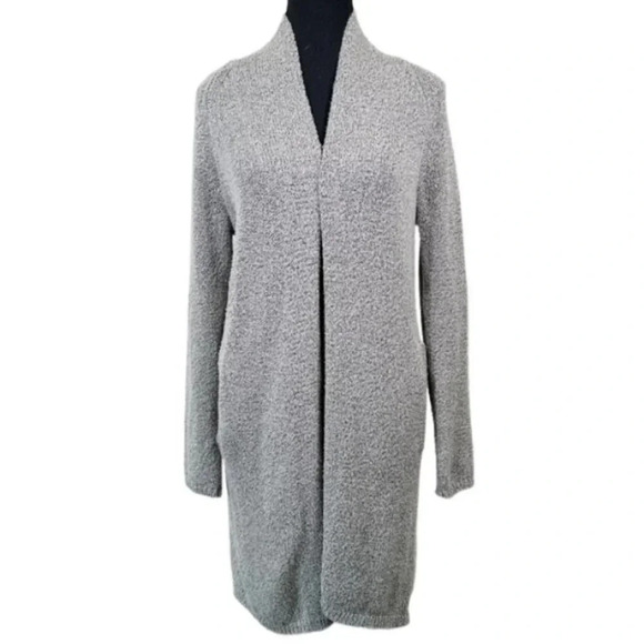 Aritzia The Group Babaton Womens Xxsmall Open Marble Knit Mid Length Cardigan - Picture 1 of 16